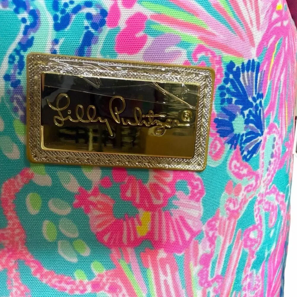 NEW Lilly Pulitzer Insulated Beach Cooler Bag Splendor in the Sand Crossbody Tot